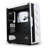 Gabinete Yeyian Yga-49702 Abyss 2500 Atx Rgb Lat Cristal 3 Ventiladores Argb Usb3.0 B